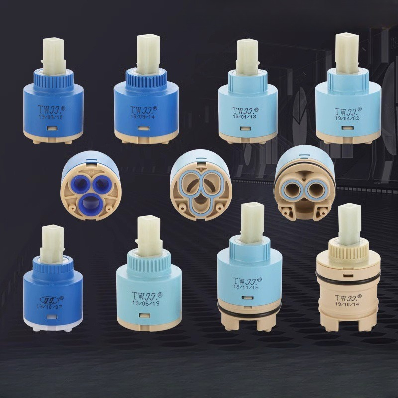 Shower Valve Cartridge - Ceramic Disc Cartridge Mixer Faucet Thermostatic