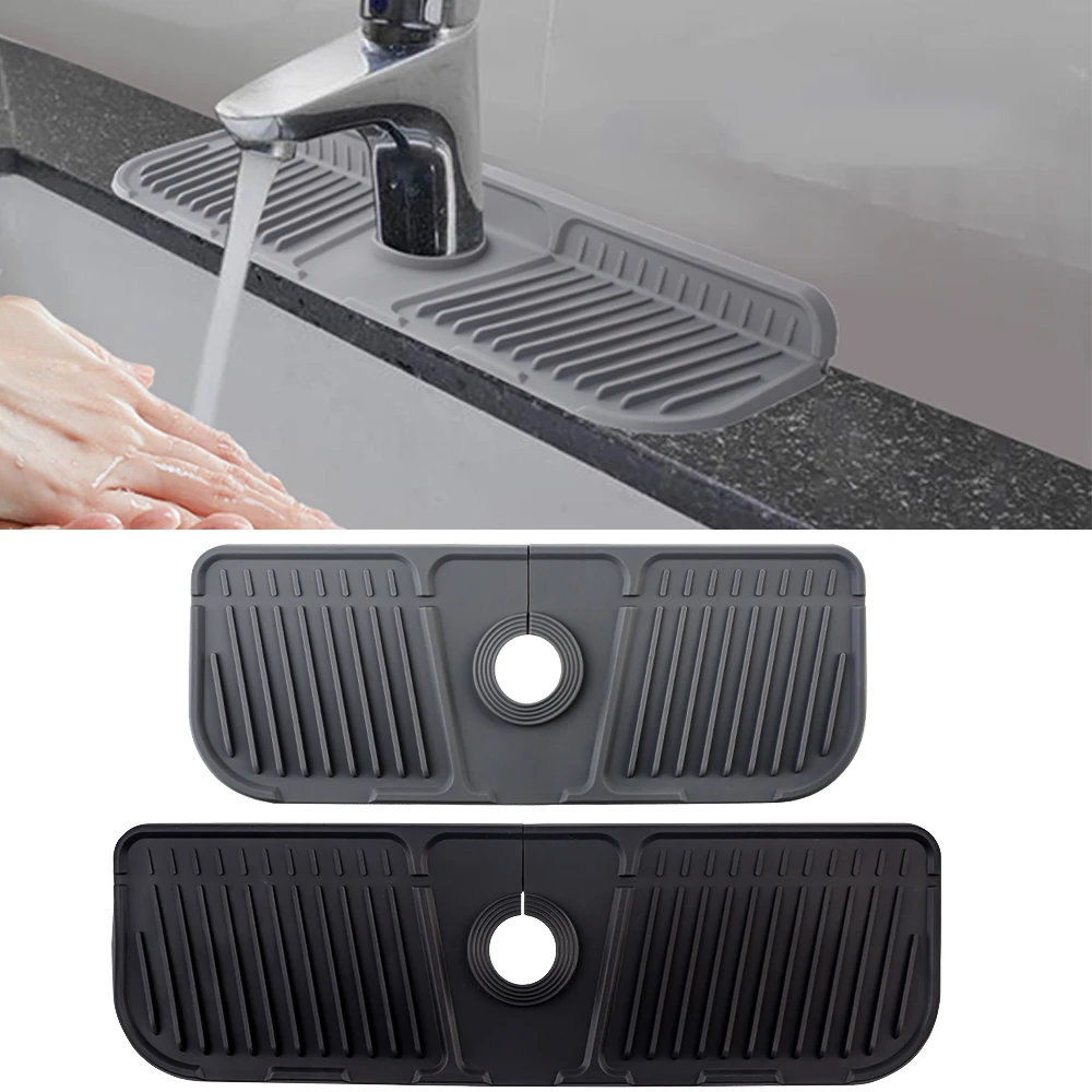 Silicone Tap Washer - Kitchen Silicone Faucet Mat Faucet Water