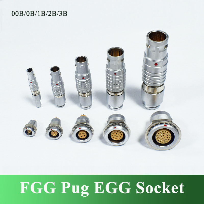 Push Fit Connector - FGG EGG Metal Push-pull Self-locking Connector