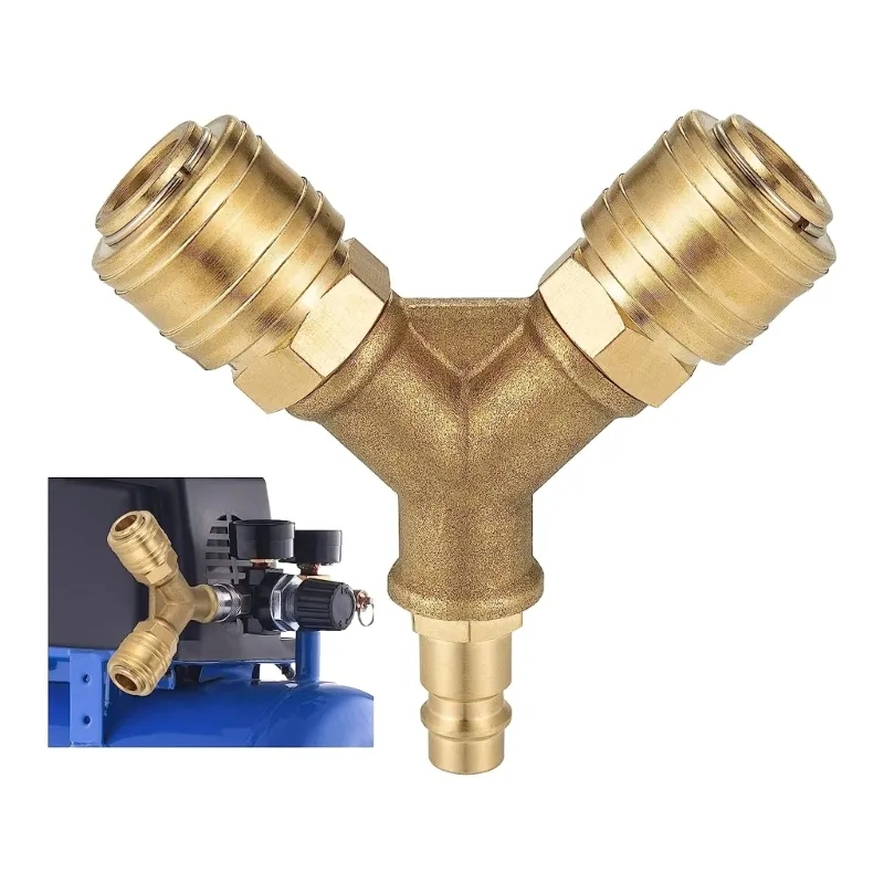 Upgraded Compressed Air Distri - огляд і ціна Compression Fitting Brass