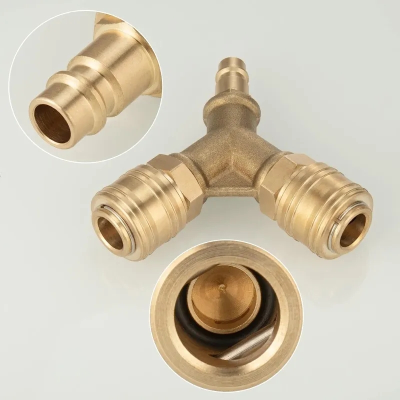 Upgraded Compressed Air Distri - огляд і ціна Compression Fitting Brass