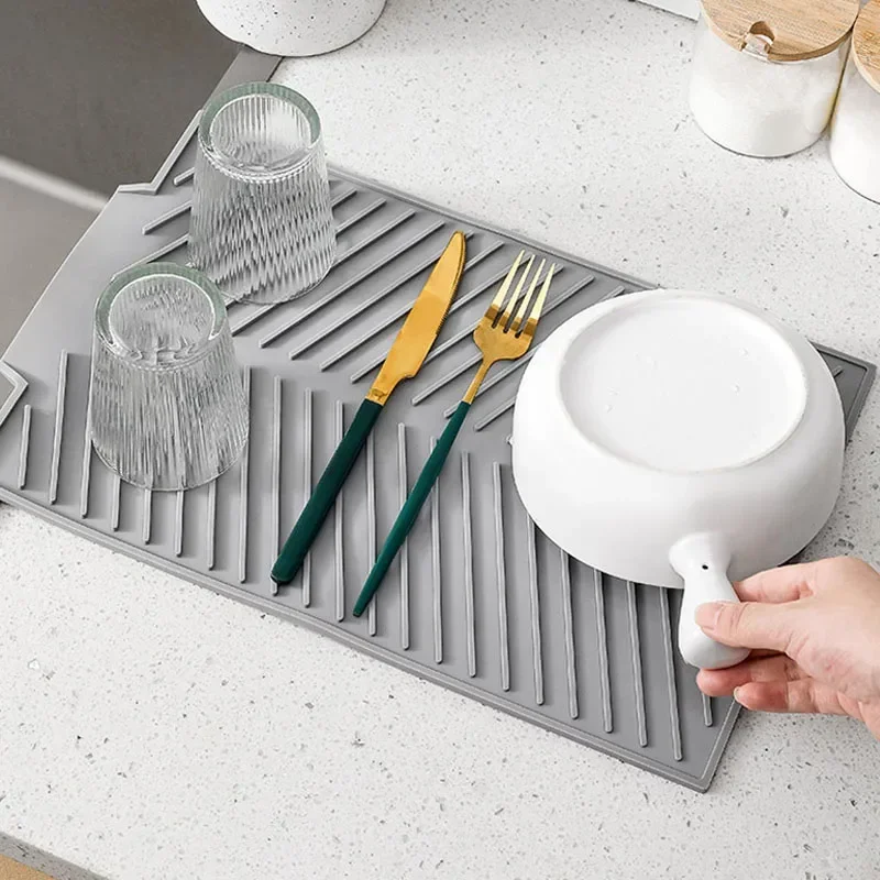 Silicone Dish Draining Mat, Po - огляд і ціна Silicone Tap Washer