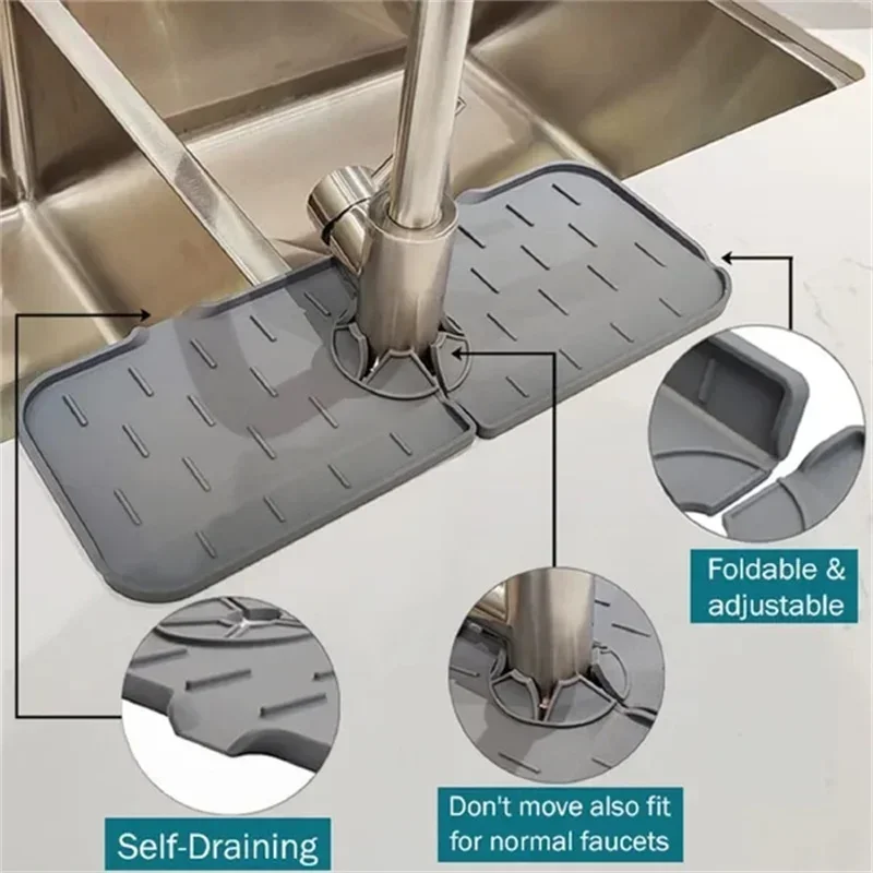 Kitchen Gadgets Silicone Fauce - огляд і ціна Silicone Tap Washer