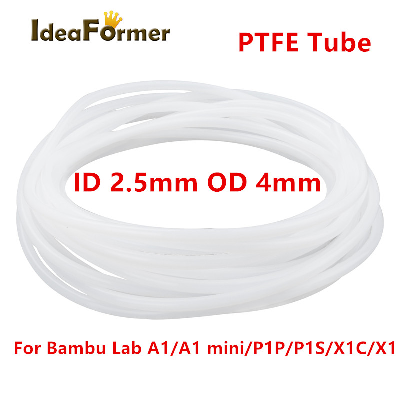 2.5mm OD 4mm Bambu Lab PTFE Tu - огляд і ціна Ptfe Tape Thread