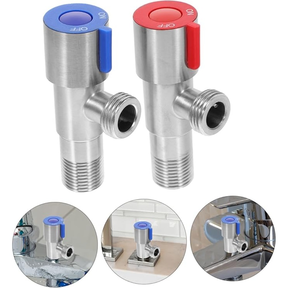 Stainless Steel Hot Cold Inlet - огляд і ціна Toilet Fill Valve