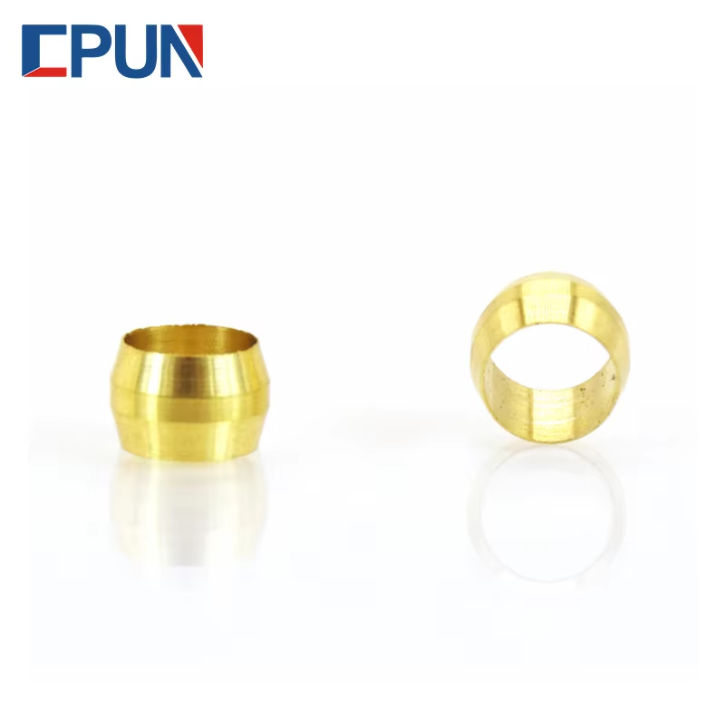 10pc Brass Double taper ferrul - огляд і ціна Compression Fitting Brass