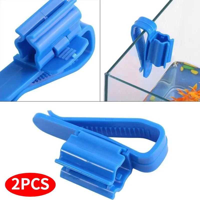 Aquarium Hose Clip 2PC, Adjust - огляд і ціна Plastic Pipe Clip