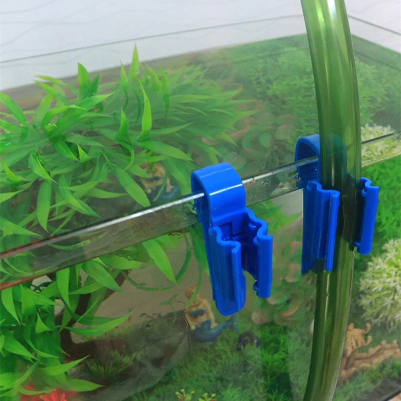 Aquarium Hose Clip 2PC, Adjust - огляд і ціна Plastic Pipe Clip