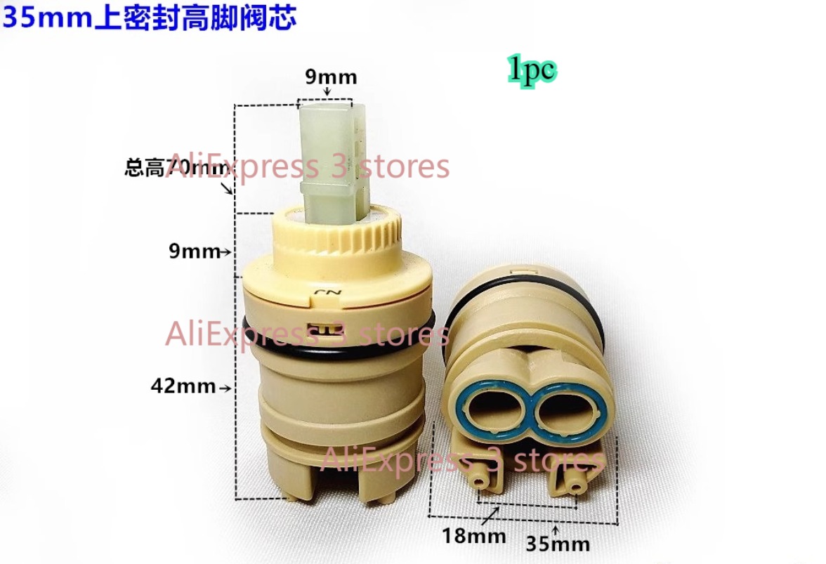 1pcs 28mm/35mm/40mm Water Mixe - огляд і ціна Shower Valve Cartridge