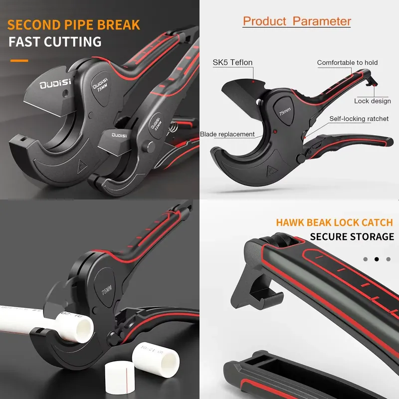 Pipe Cutter 42mm-75mm Aluminum - огляд і ціна Pipe Cutter Ratchet