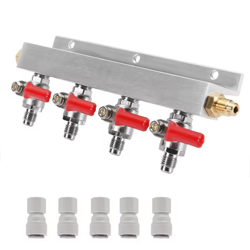 IMAICTUU 4 Way Gas Manifold Co - огляд і ціна Push Fit Connector