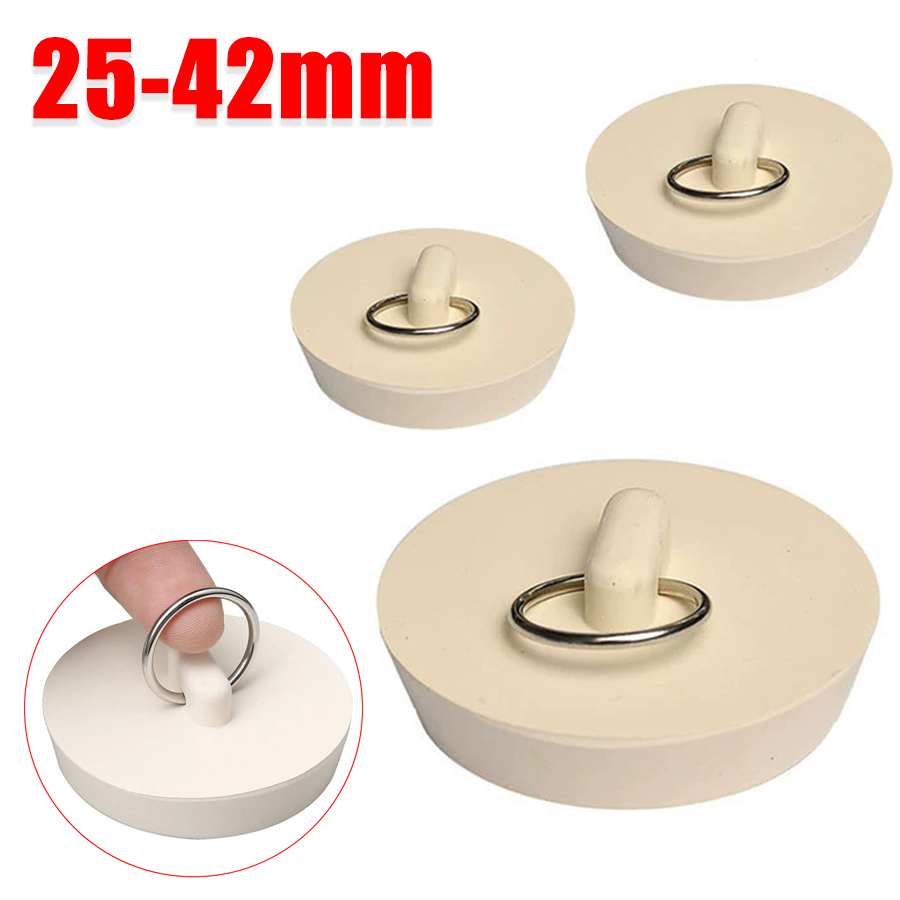 1pcs Rubber Round Tub Stopper  - огляд і ціна Drain Pipe Clip