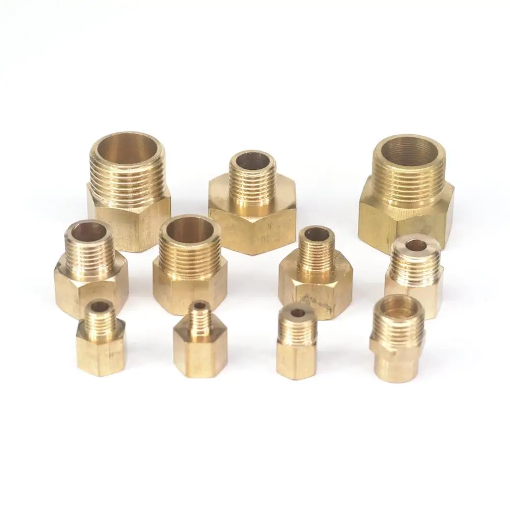 2pcs M14x1 M14x1.5 M16x1.5 Fem - огляд і ціна Compression Fitting Brass