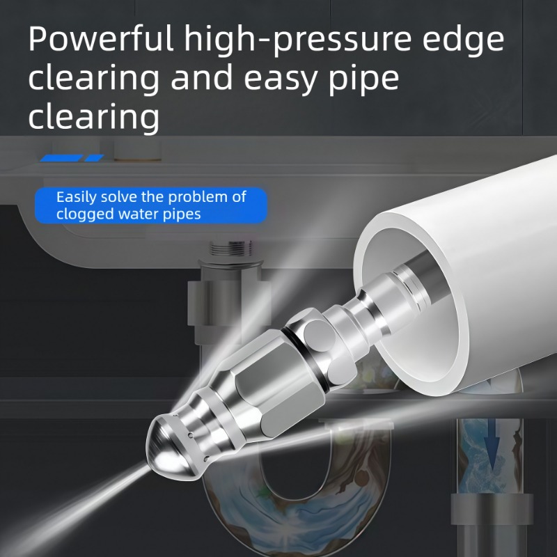 Water Jet High Pressure Spraye - огляд і ціна Drain Pipe Clip