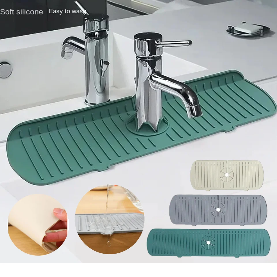 Kitchen Faucet Splash Pad Sili - огляд і ціна Silicone Tap Washer