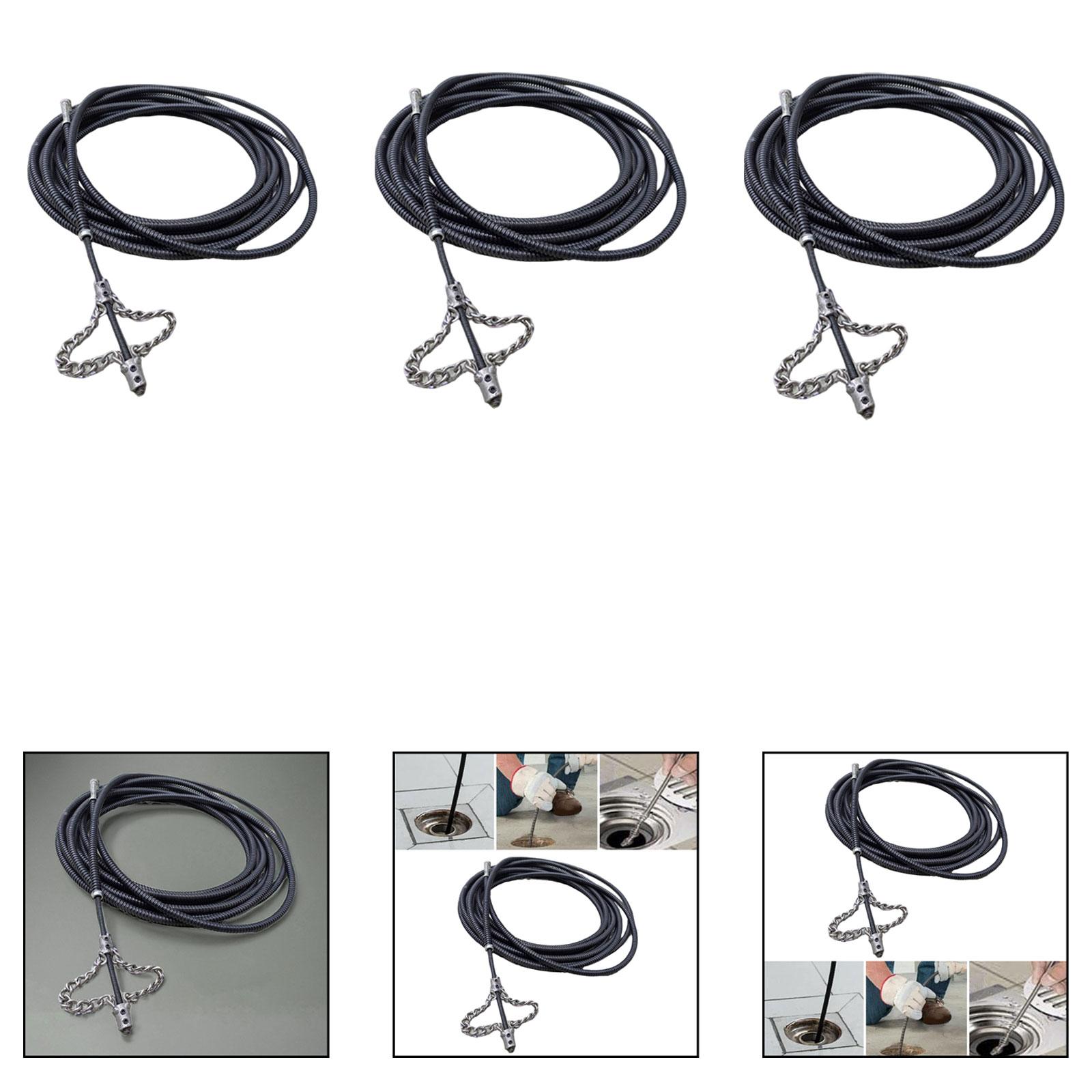 Plumbing Snake Metal Drain Cle - огляд і ціна Drain Snake Flexible