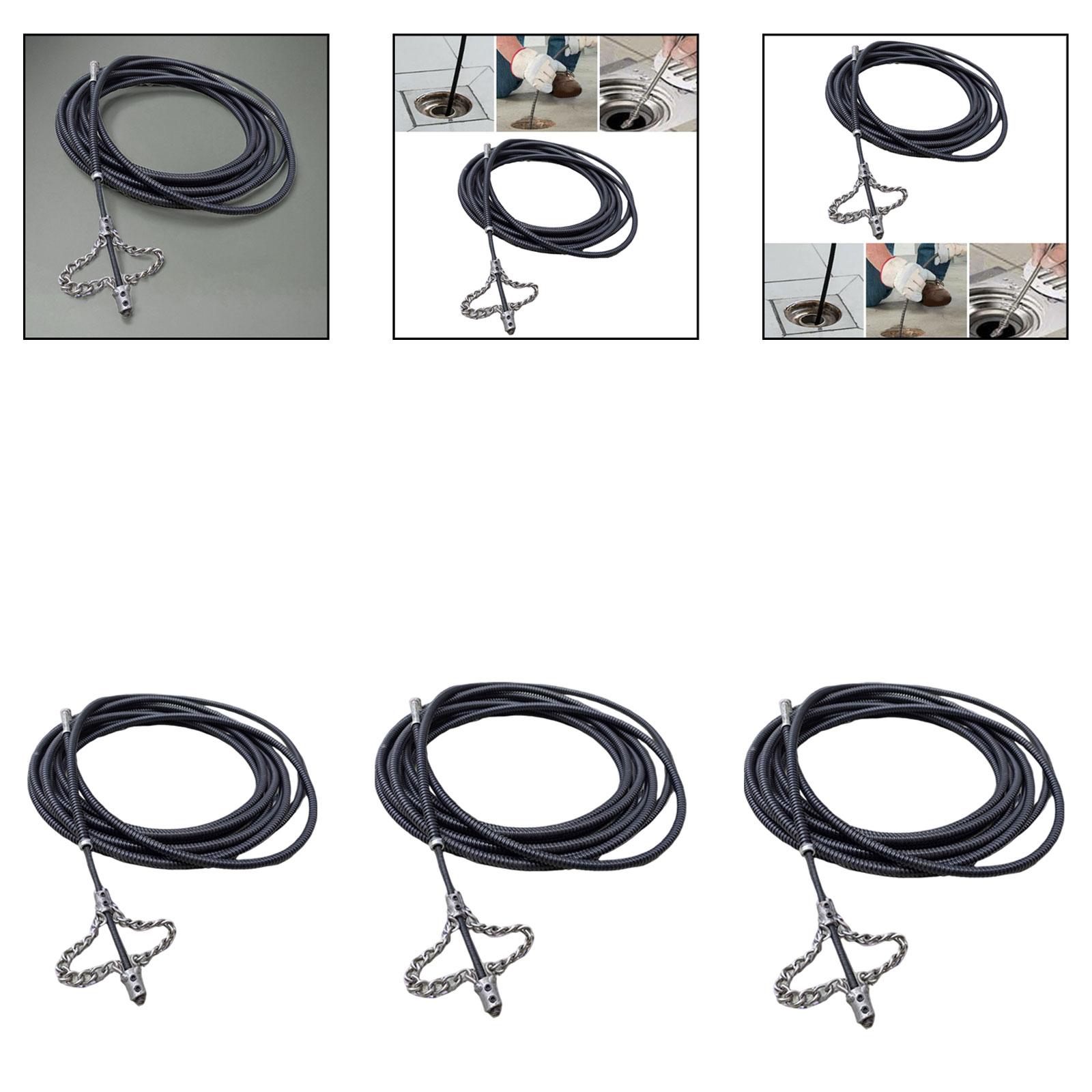 Plumbing Snake Metal Drain Cle - огляд і ціна Drain Snake Flexible