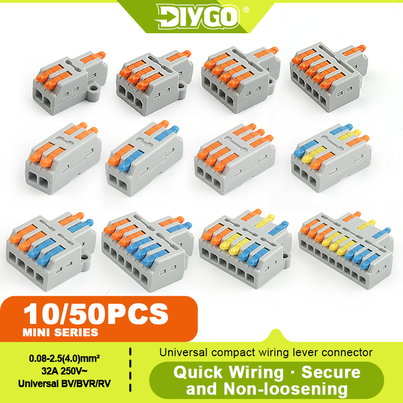 DIY GO 10/50PCS Universal Comp - огляд і ціна Push Fit Connector