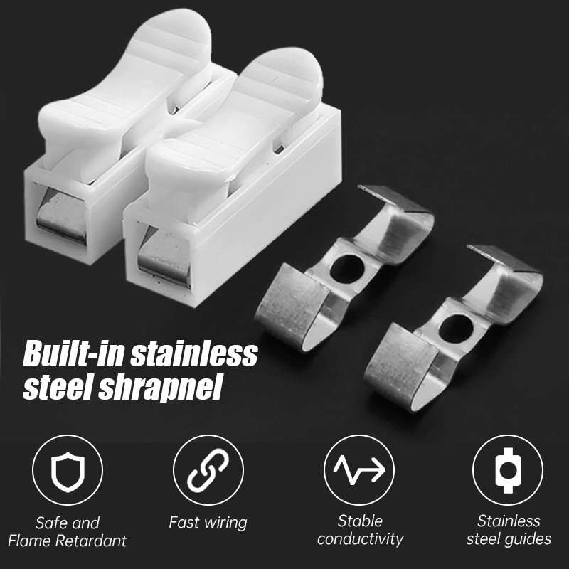 10Pcs Quick Terminal Connector - огляд і ціна Push Fit Connector