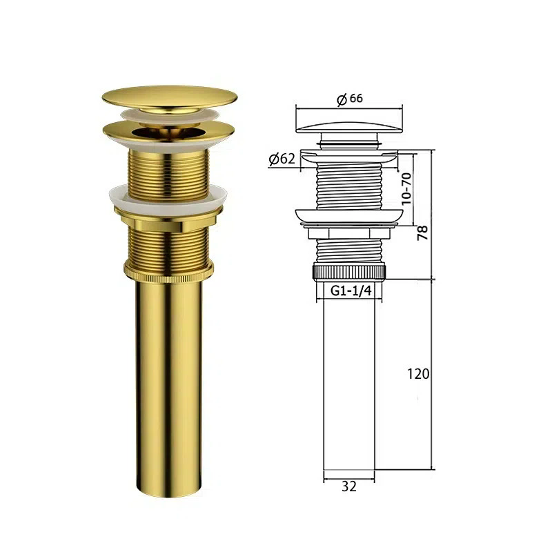 Push Down Pop Up Drain Bathroo - огляд і ціна Drain Pipe Clip