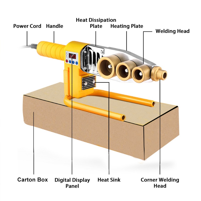600/800/1000W Pipe Welding Mac - огляд і ціна Pipe Freeze Spray
