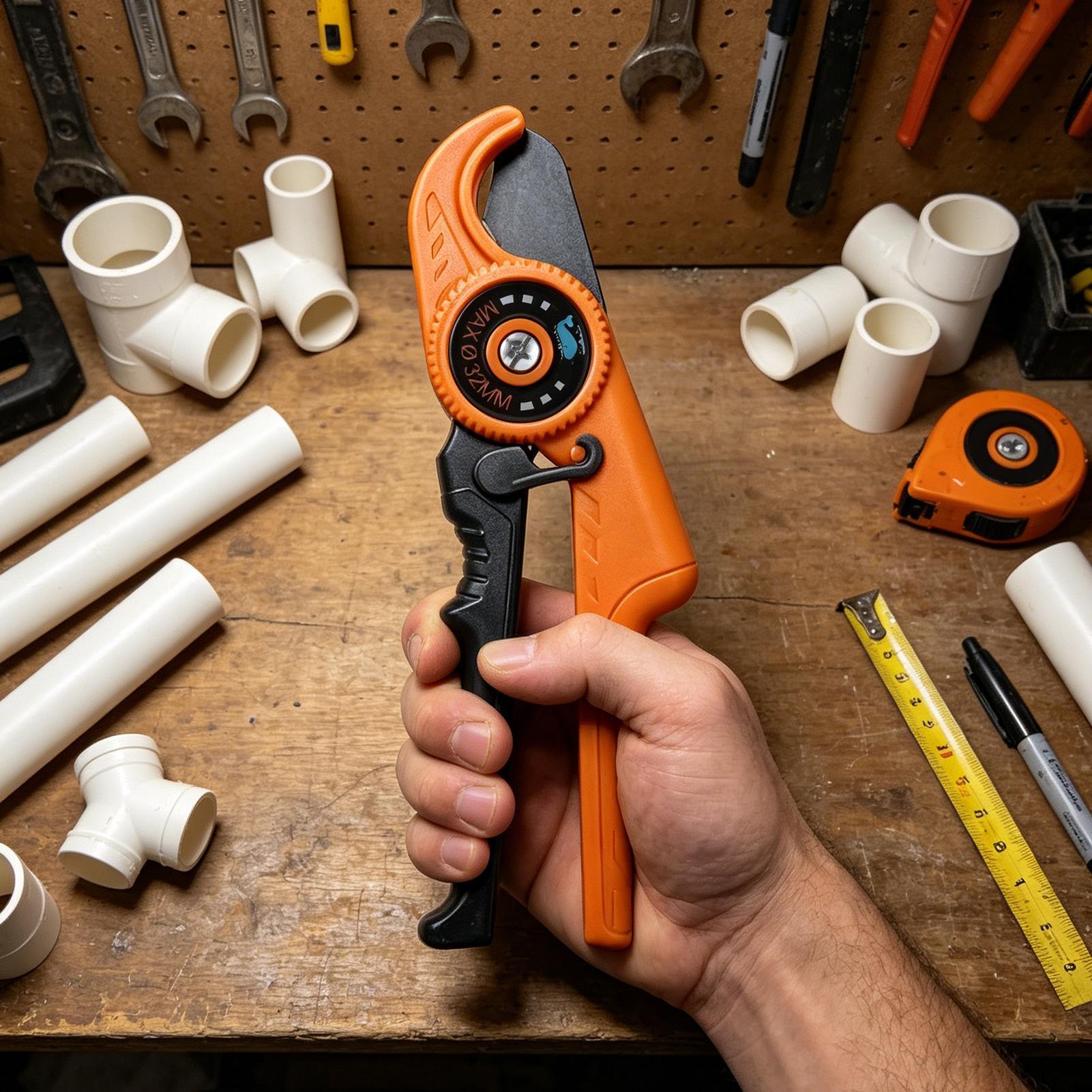 Ratcheting PVC Cutter Ergonomi - огляд і ціна Pipe Cutter Ratchet