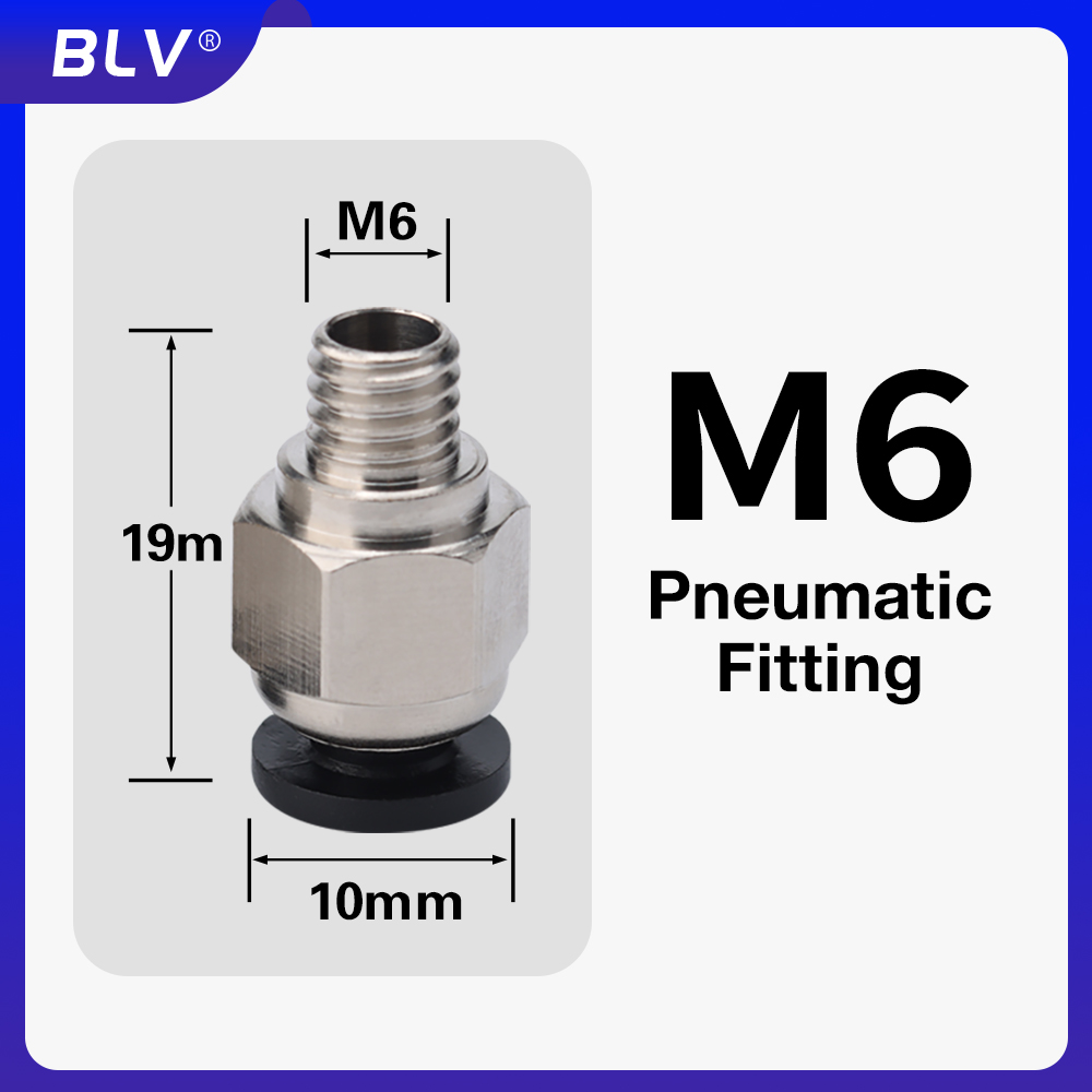 BLV® Pneumatic Fitting G1/8' / - огляд і ціна Ptfe Tape Thread