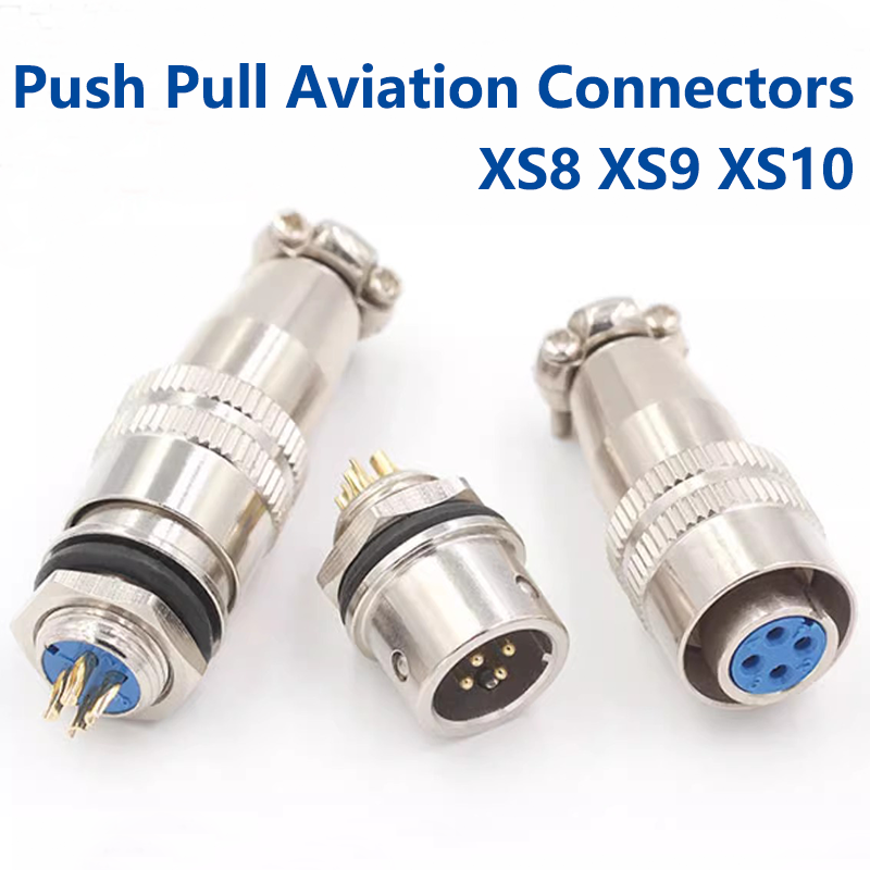 5/20PCS XS8 XS9 XS10 Aviation  - огляд і ціна Push Fit Connector