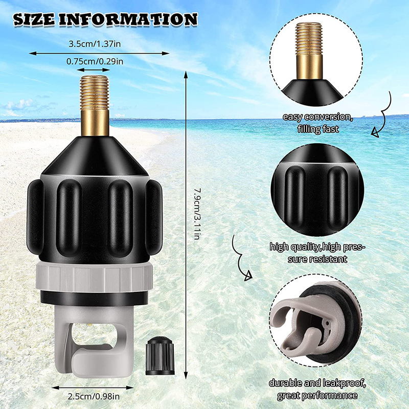 Universal SUP Pump Adapter Inf - огляд і ціна Float Ball Valve